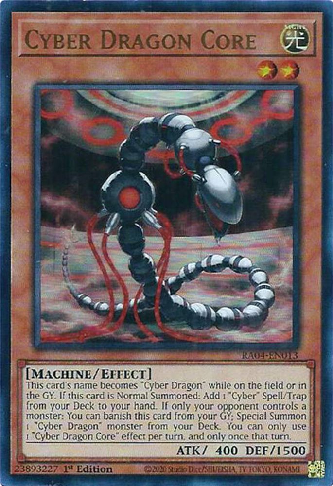 [ULTRA RARE] Cyber Dragon Core (UR) - (RA04-EN013) - 1st Edition