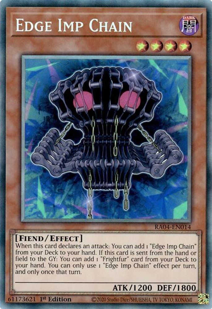 [COLLECTOR RARE] Edge Imp Chain (PCR) - (RA04-EN014) - 1st Edition