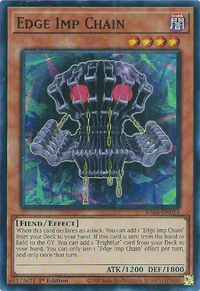 [SUPER RARE] Edge Imp Chain - (RA04-EN014) - 1st Edition