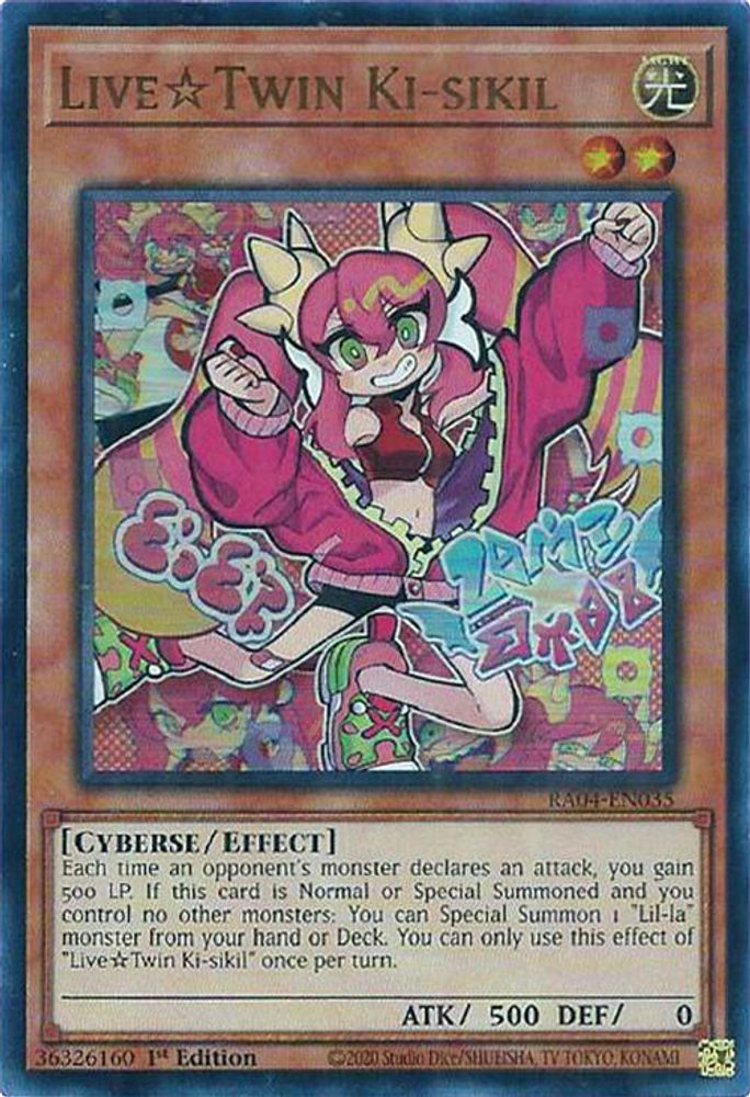 [ULTRA RARE] Live Twin Ki-sikil (UR) - (RA04-EN035) - 1st Edition
