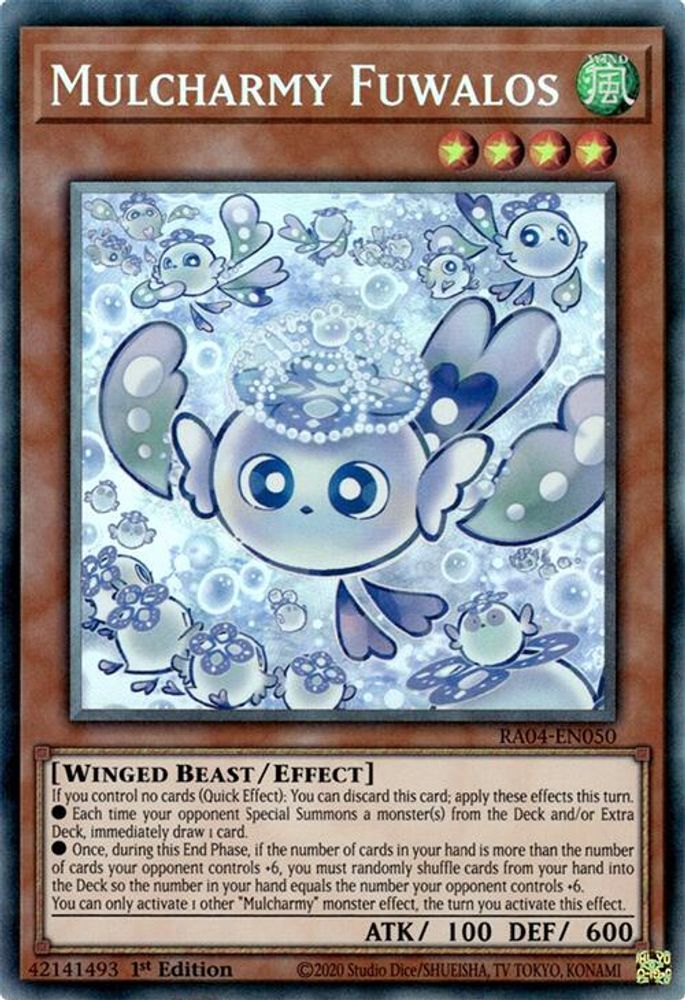 [COLLECTOR RARE] Mulcharmy Fuwalos (PCR) - (RA04-EN050) - 1st Edition
