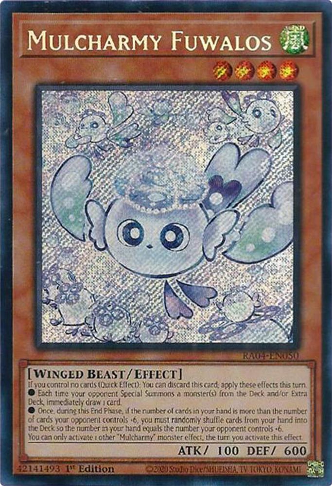 [SECRET RARE] Mulcharmy Fuwalos (Secret Rare) - (RA04-EN050) - 1st Edition