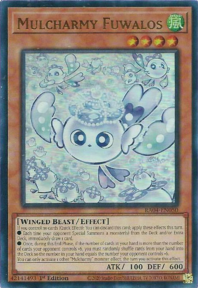 [ULTRA RARE] Mulcharmy Fuwalos (UR) - (RA04-EN050) - 1st Edition