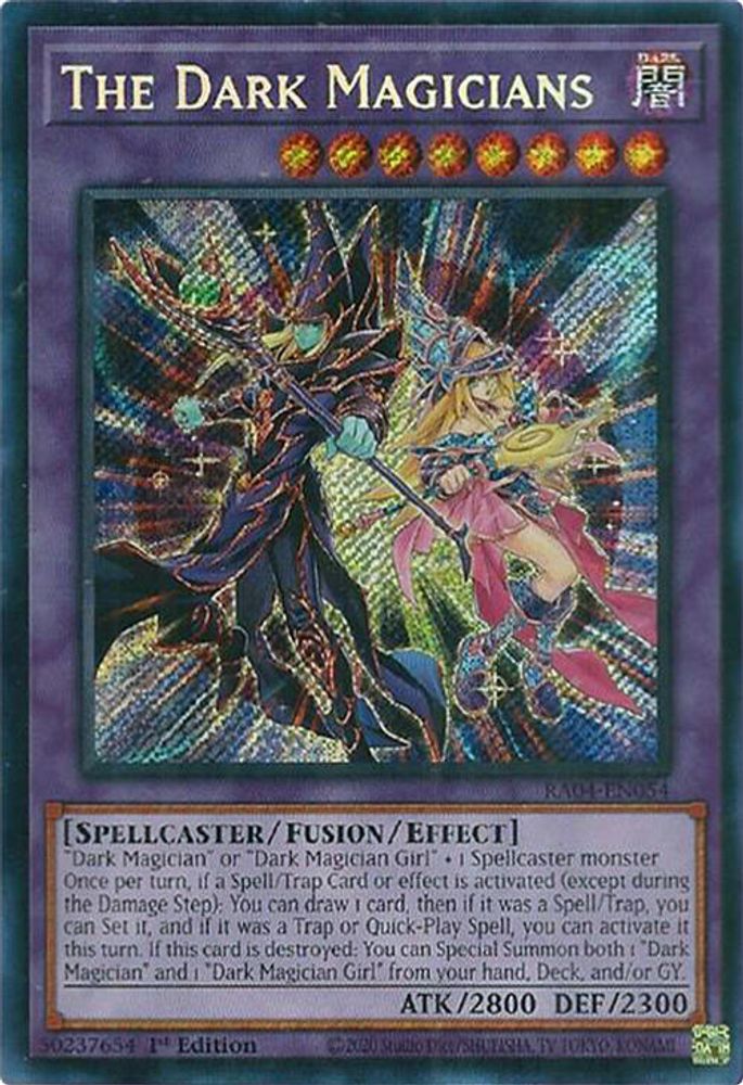 [SECRET RARE] The Dark Magicians (Secret Rare) - (RA04-EN054) - 1st Edition