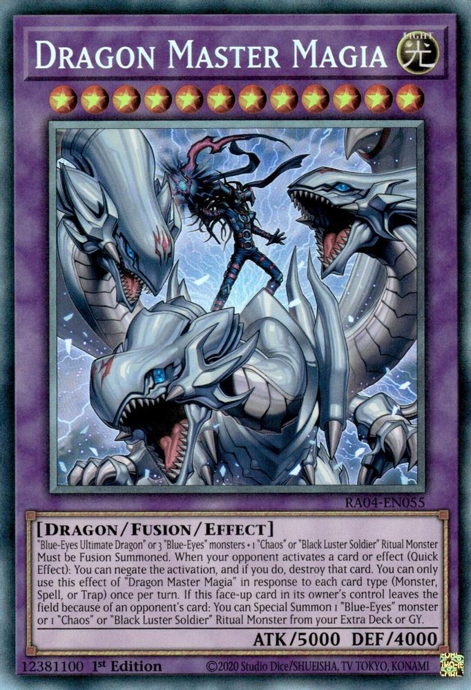[COLLECTOR RARE] Dragon Master Magia (PCR) - (RA04-EN055) - 1st Edition