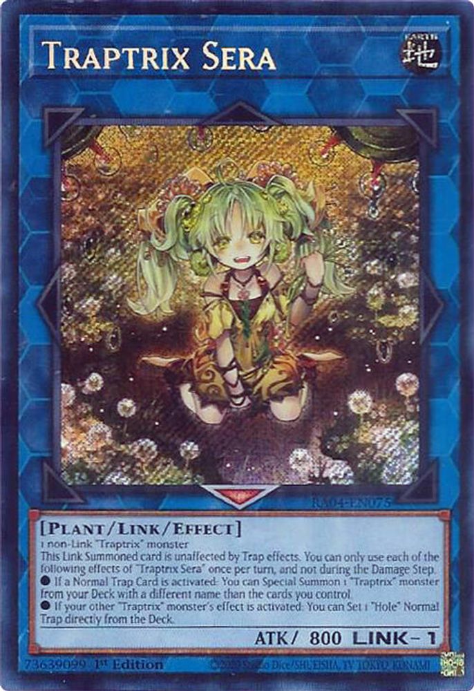 [SECRET RARE] Traptrix Sera (Secret Rare) - (RA04-EN075) - 1st Edition
