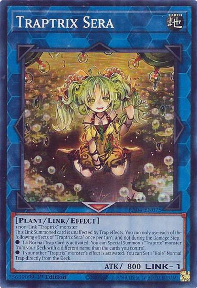 [SUPER RARE] Traptrix Sera - (RA04-EN075) - 1st Edition