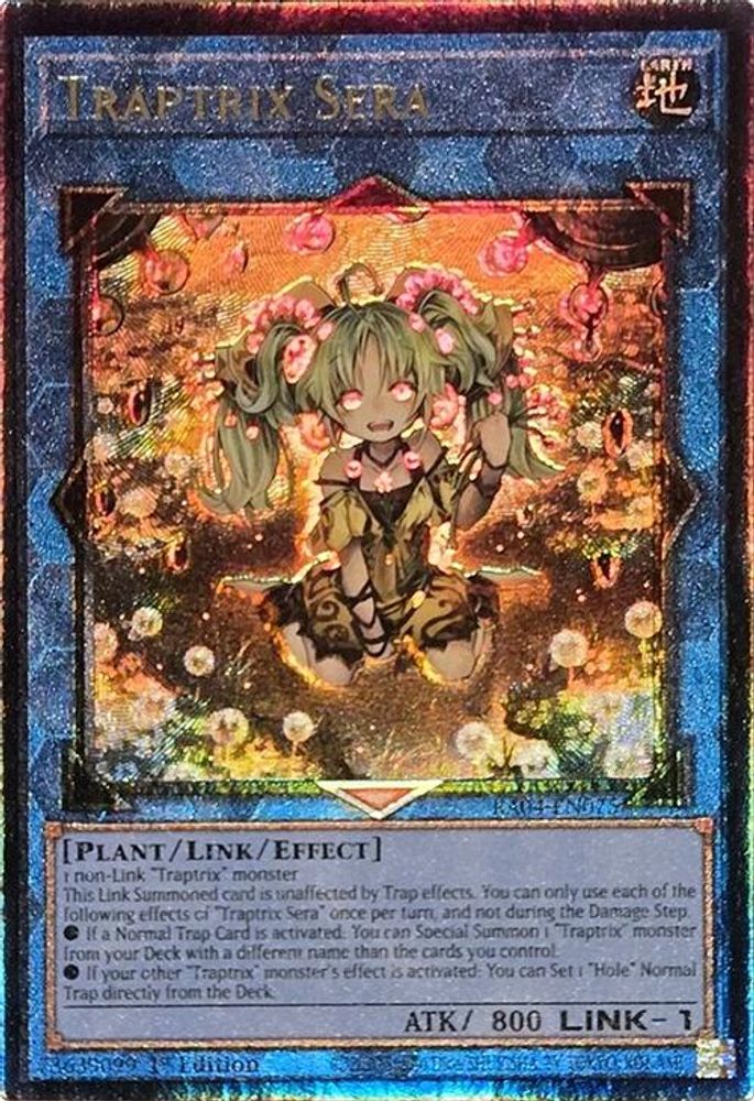[ULTIMATE RARE] Traptrix Sera (PUR) - (RA04-EN075) - 1st Edition