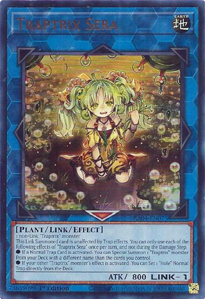 [ULTRA RARE] Traptrix Sera (UR) - (RA04-EN075) - 1st Edition