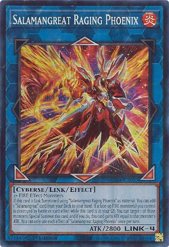 [SUPER RARE] Salamangreat Raging Phoenix - (RA04-EN083) - 1st Edition