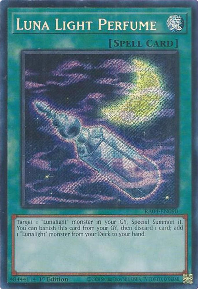 [SECRET RARE] Luna Light Perfume (Secret Rare) - (RA04-EN090) - 1st Edition
