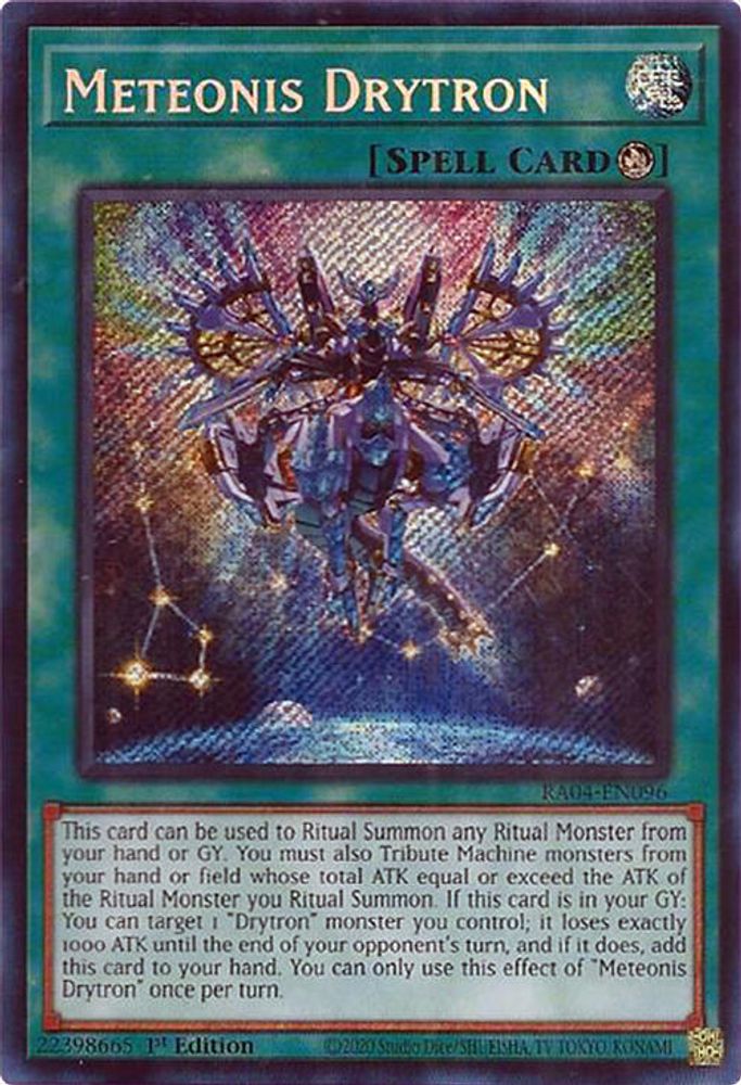 [SECRET RARE] Meteonis Drytron (Secret Rare) - (RA04-EN096) - 1st Edition