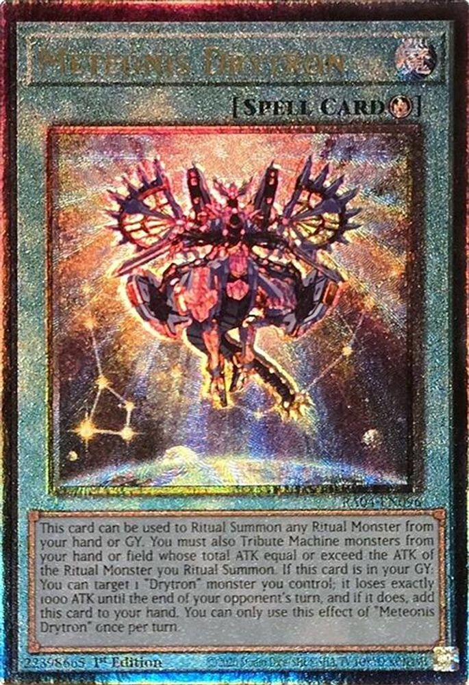 [ULTIMATE RARE] Meteonis Drytron (PUR) - (RA04-EN096) - 1st Edition