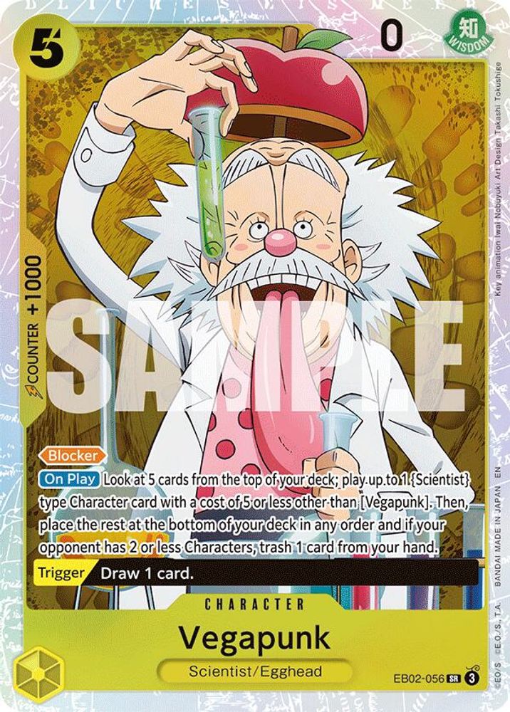 Vegapunk (EB02-056) Super Rare - One Piece Extra Booster: Anime 25th Collection