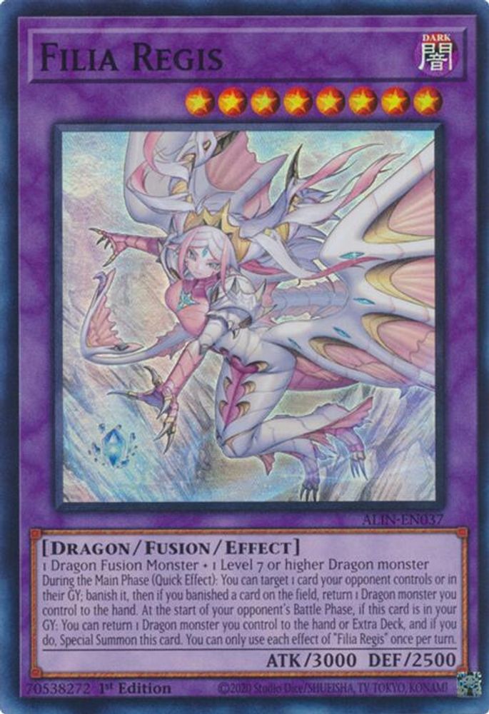 Filia Regis - (ALIN-EN037) - Super Rare 1st Edition