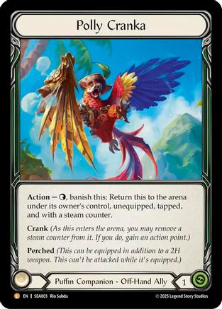 [Rainbow Foil] Polly Cranka (#SEA003) - Legendary - FAB High Seas