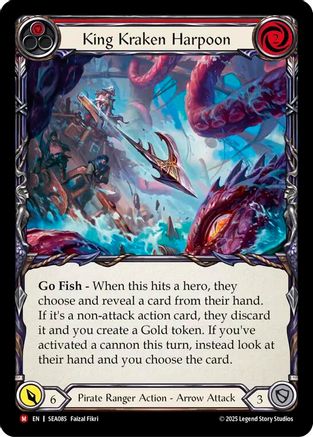 King Kraken Harpoon (#SEA085) - Majestic - FAB High Seas