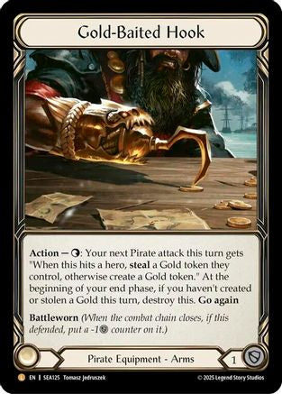 [Cold Foil] Gold-Baited Hook (#SEA125) - Legendary - FAB High Seas