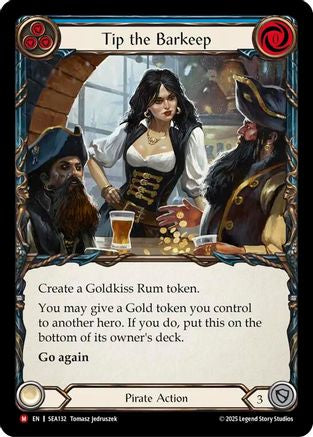 [Rainbow Foil] Tip the Barkeep (#SEA132) - Majestic - FAB High Seas