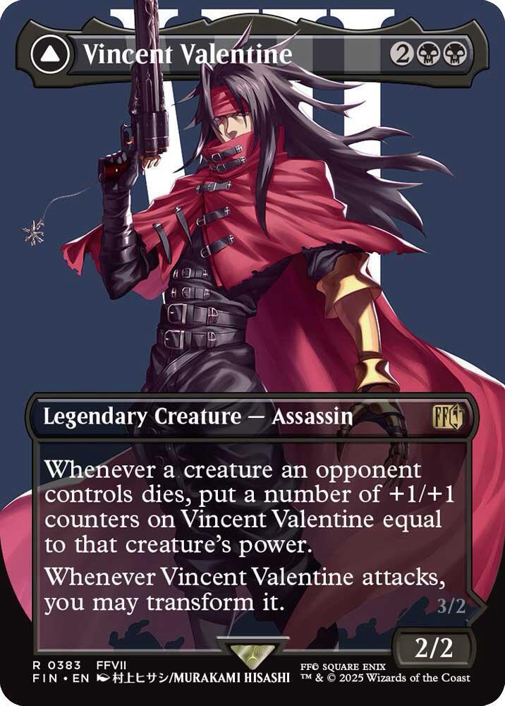 BORDERLESS Vincent Valentine // Galian Beast - #383 - Rare Final Fantasy