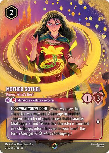 ENCHANTED Mother Gothel - Knows What's Best - 211/204 - Enchanted - Reign Of Jafar