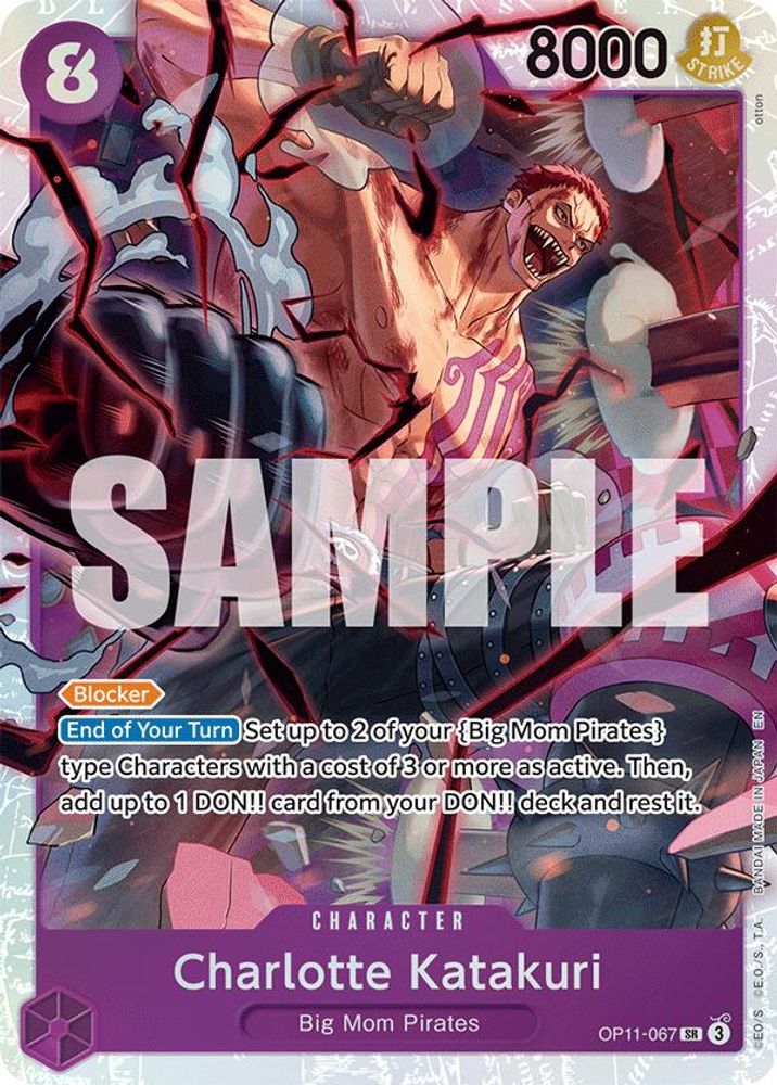 Charlotte Katakuri (067) (OP11-067) Super Rare - One Piece A Fist of Divine Speed
