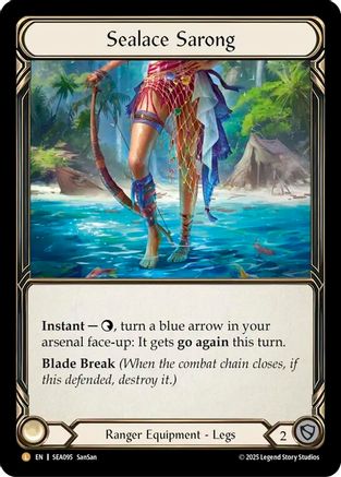 [Rainbow Foil] Sealace Sarong (#SEA095) - Legendary - FAB High Seas
