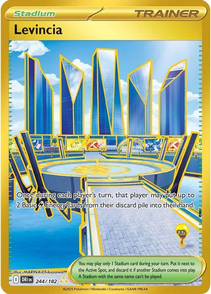 Levincia - [  244 ] - Hyper Rare - Pokemon SV10 Destined Rivals