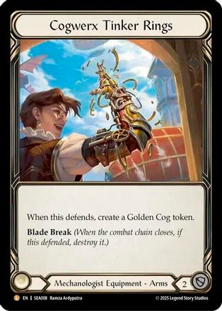 [Rainbow Foil] Cogwerx Tinker Rings (#SEA008) - Legendary - FAB High Seas