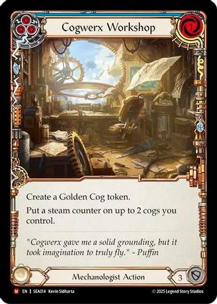 [Rainbow Foil] Cogwerx Workshop (#SEA014) - Majestic - FAB High Seas