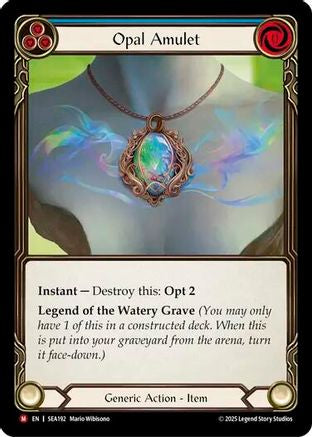 Opal Amulet (#SEA192) - Majestic - FAB High Seas