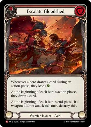 Escalate Bloodshed (#SEA253) - Majestic - FAB High Seas