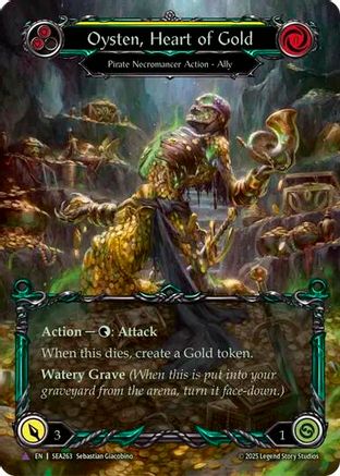 [Cold Foil] Oysten, Heart of Gold (#SEA263) - Marvel - FAB High Seas