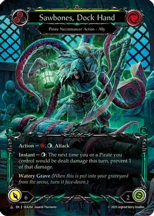 [Cold Foil] Sawbones, Dock Hand (#SEA264) - Marvel - FAB High Seas