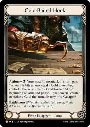 [Cold Foil] Gold-Baited Hook (Treasure) (#SEA125) - Legendary - FAB High Seas