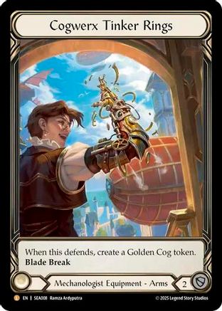 [Cold Foil] Cogwerx Tinker Rings (Treasure) (#SEA008) - Legendary - FAB High Seas