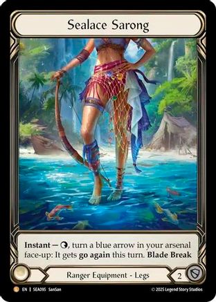 [Cold Foil] Sealace Sarong (Treasure) (#SEA095) - Legendary - FAB High Seas