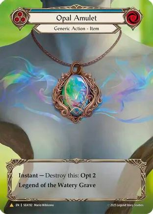 [Cold Foil] Opal Amulet (Treasure) (#SEA192) - Marvel - FAB High Seas