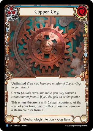 Copper Cog (#SEA021) - Rare - FAB High Seas