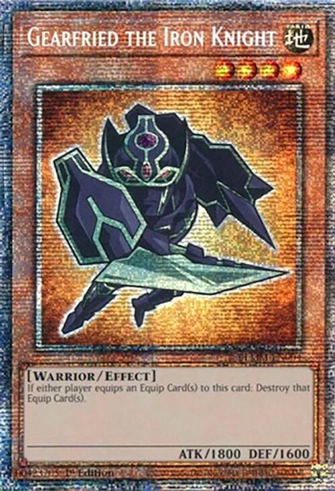 [STARLIGHT RARE] Gearfried the Iron Knight (Starlight Rare) - (BLMM-EN004) - 1st Edition