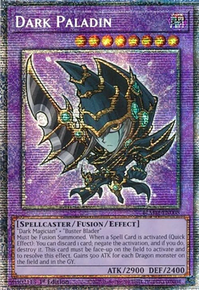 [STARLIGHT RARE] Dark Paladin (Starlight Rare) - (BLMM-EN008) - 1st Edition