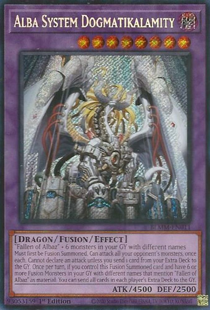 Alba System Dogmatikalamity - (BLMM-EN011) - Secret Rare 1st Edition