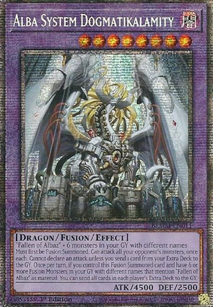[STARLIGHT RARE] Alba System Dogmatikalamity (Starlight Rare) - (BLMM-EN011) - 1st Edition