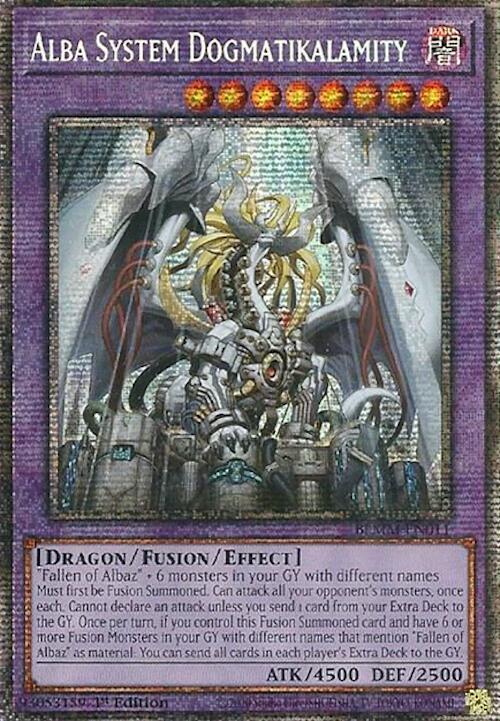 [ STARLIGHT RARE ] Alba System Dogmatikalamity - BLMM-EN011 - 1st Edition
