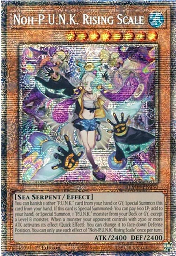 [STARLIGHT RARE] Noh-P.U.N.K. Rising Scale (Starlight Rare) - (BLMM-EN050) - 1st Edition