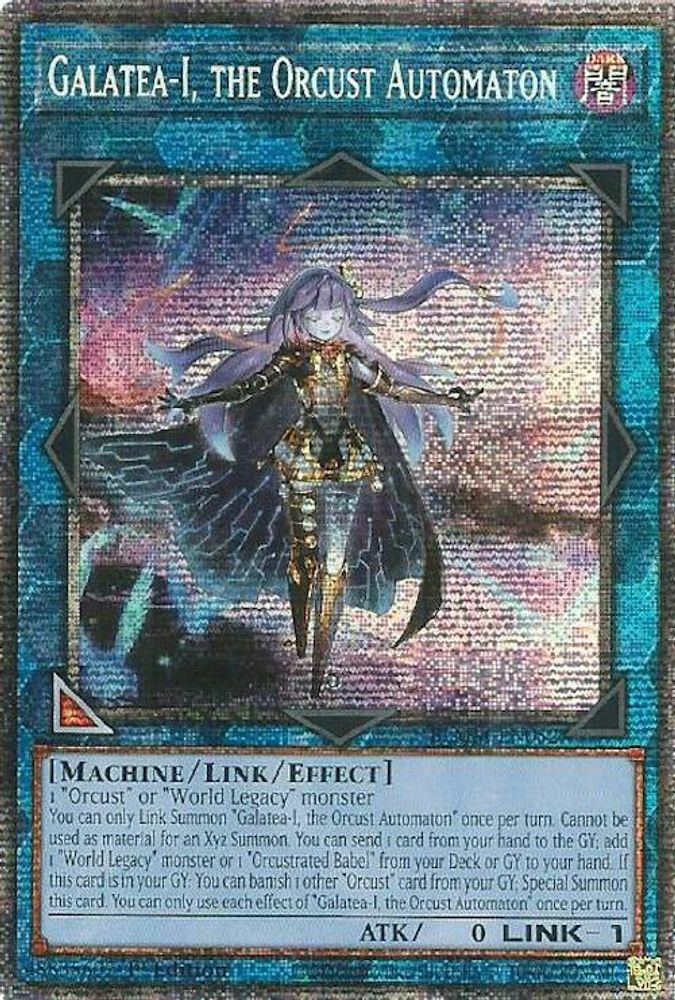 [STARLIGHT RARE] Galatea-i, the Orcust Automaton (Starlight Rare) - (BLMM-EN052) - 1st Edition