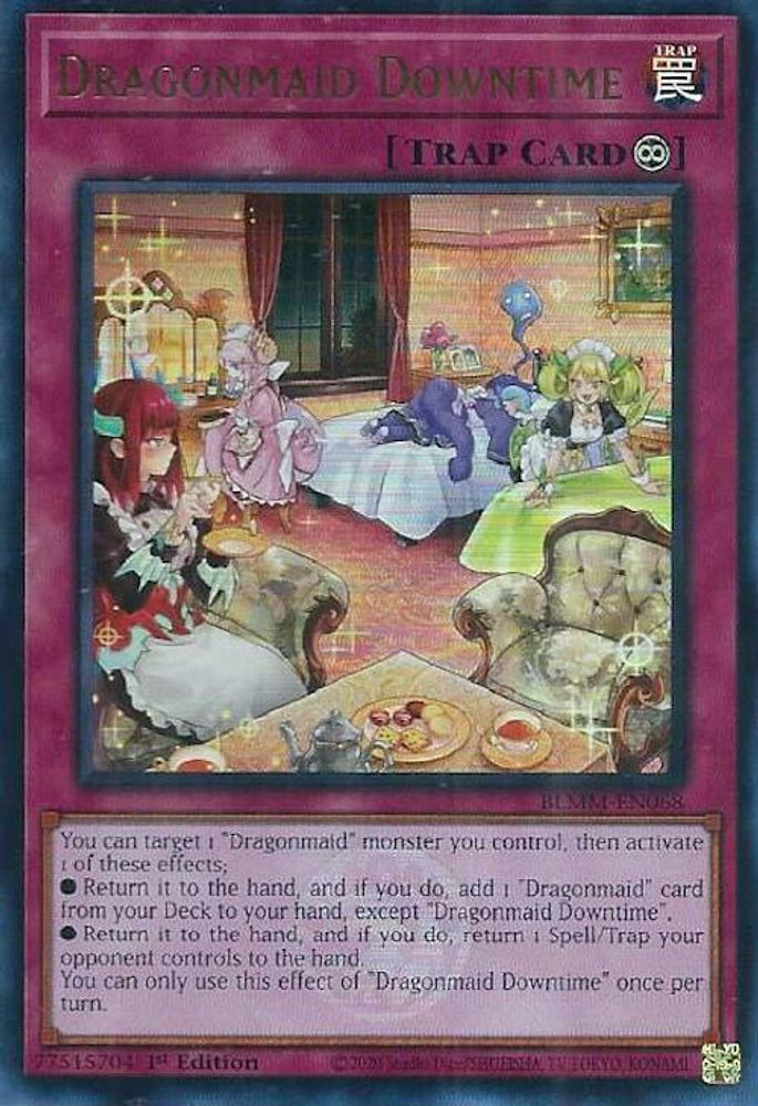 Dragonmaid Downtime - (BLMM-EN068) - Ultra Rare 1st Edition