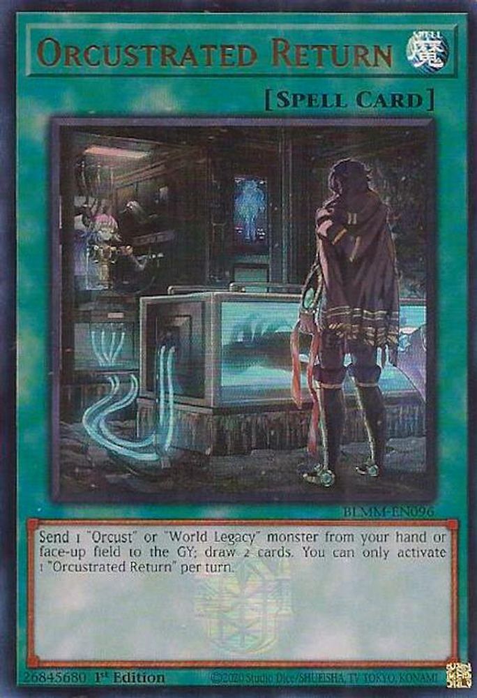 Orcustrated Return - (BLMM-EN096) - Ultra Rare 1st Edition