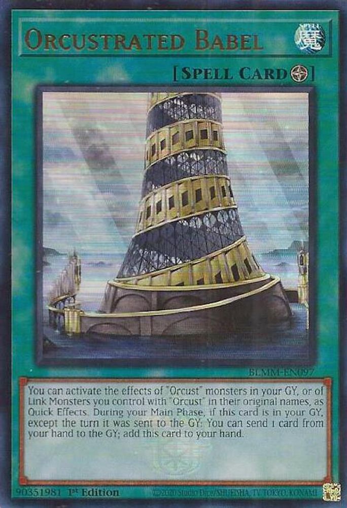 Orcustrated Babel - (BLMM-EN097) - Ultra Rare 1st Edition