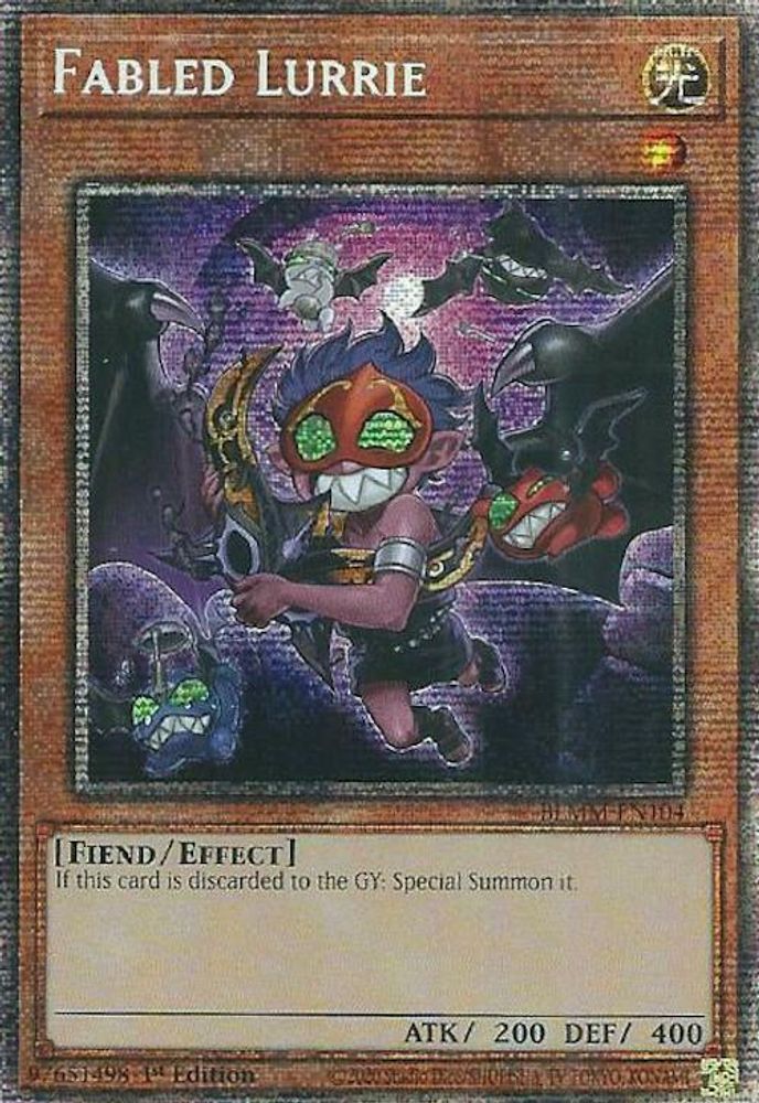 [STARLIGHT RARE] Fabled Lurrie (Starlight Rare) - (BLMM-EN104) - 1st Edition